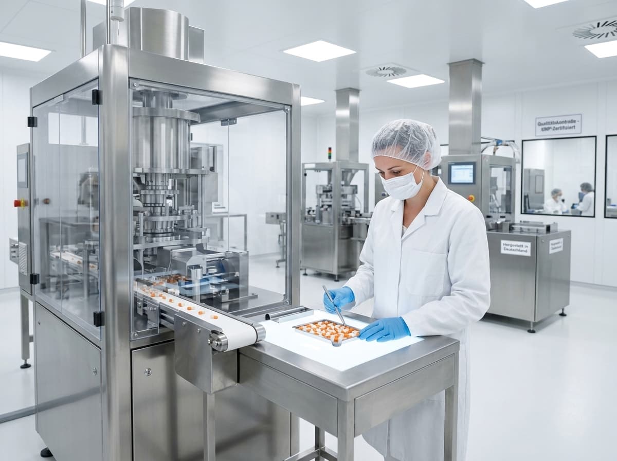 GMP-zertifizierte Supplement-Produktion in Deutschland – Qualitätskontrolle im Labor